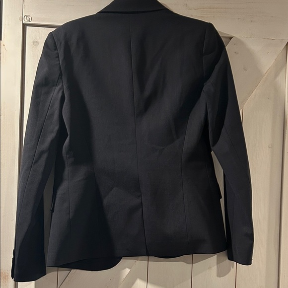 Theory Black Wool Jacket Blazer Size 4 - Picture 5 of 5